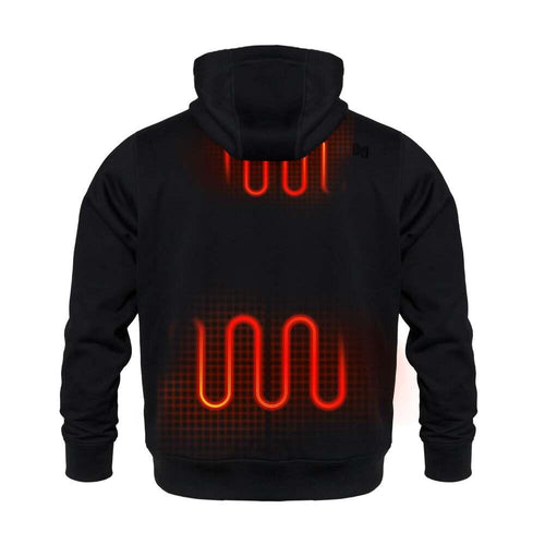 MRK TECH ARTICLE # 2202 Men's Pullover Heated Hoodie with Built-In Handwarmer